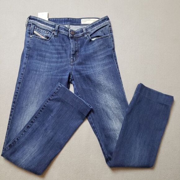 Diesel Doris-B Super Slim Bootcut Jeans, W29 made in Italy - Picture 2 of 15